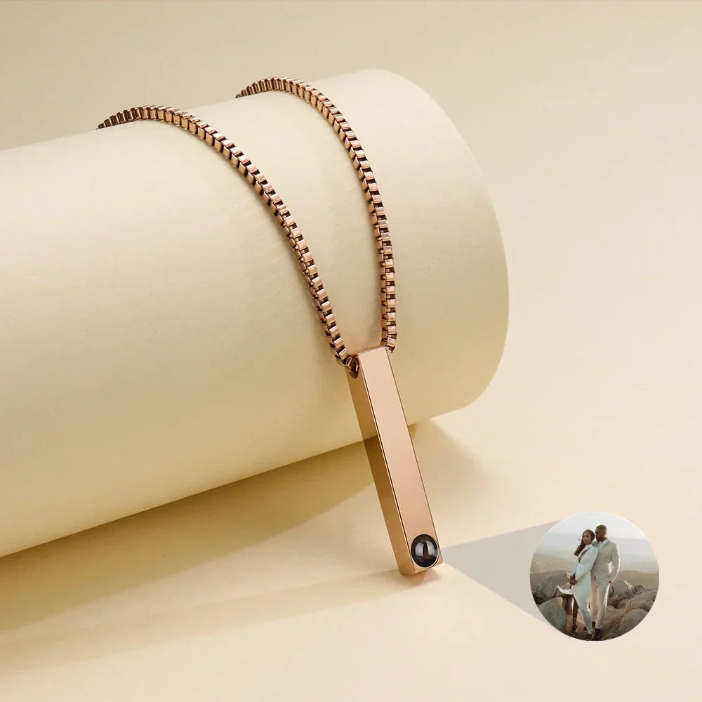 Colar Memórias Masculino | Personalizado com foto