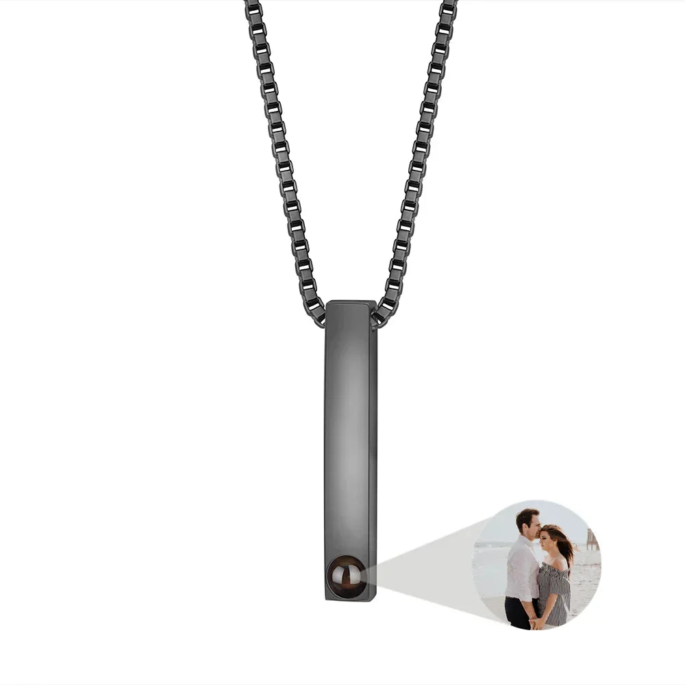 Colar Memórias Masculino | Personalizado com foto