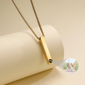 Colar Memórias Masculino | Personalizado com foto